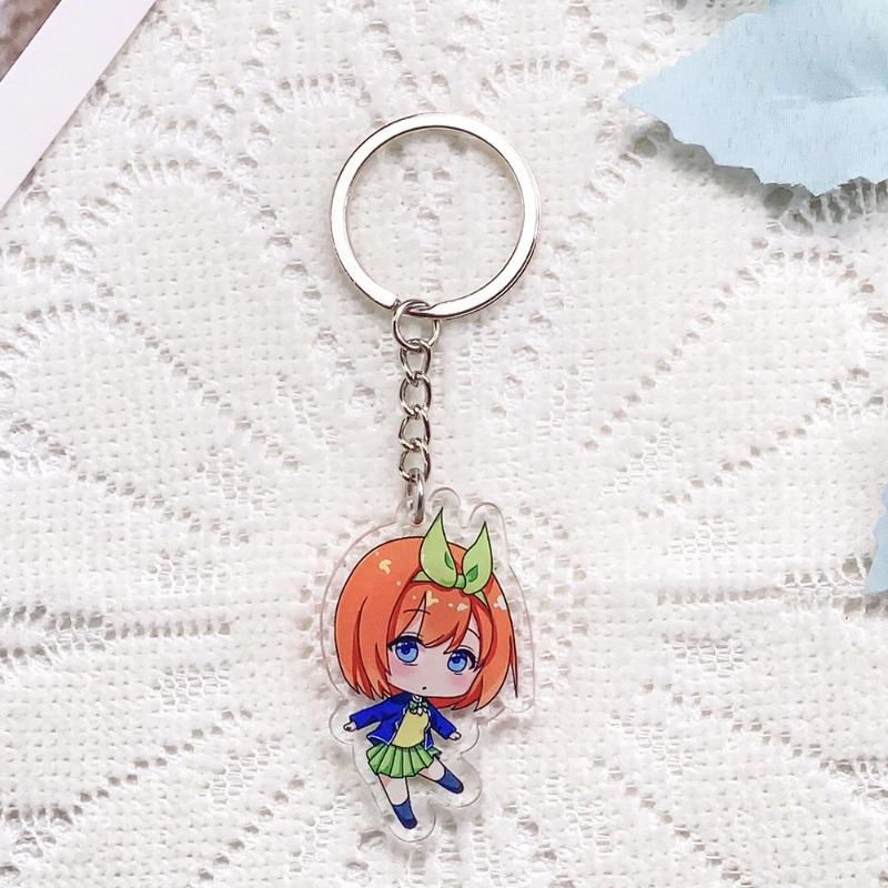 5pcs Gantungan Kunci Anime The - Quintuplets Anime Cosplay ulasan dan harga