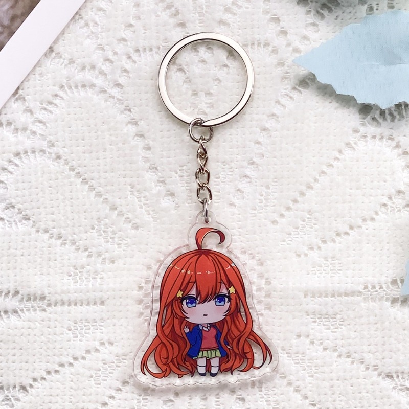 5pcs Gantungan Kunci Anime The - Quintuplets Anime Cosplay ulasan dan harga