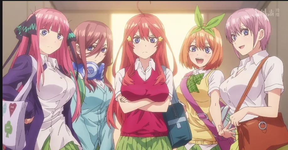 Kostum Cosplay Anime Halloween - Quintuplets Anime Cosplay ulasan dan harga