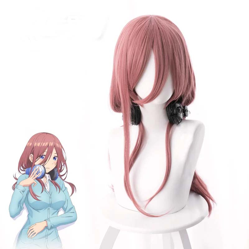Wig Cosplay Anime Tahan Panas  - Quintuplets Anime Cosplay ulasan dan harga