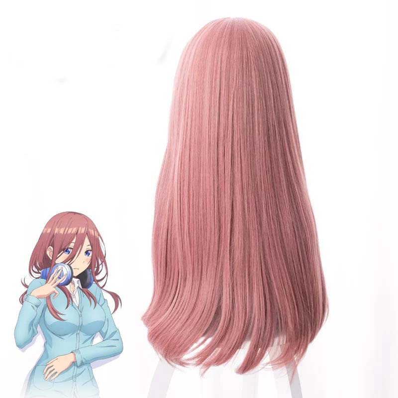 Wig Cosplay Anime Tahan Panas  - Quintuplets Anime Cosplay ulasan dan harga